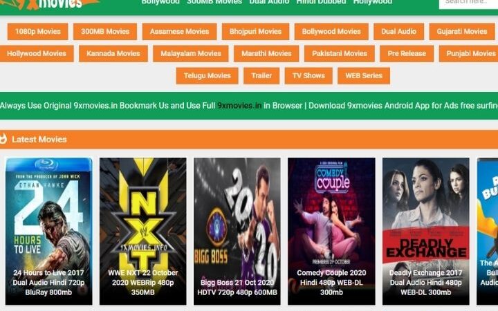 9xMovies – Download Free 1080p Movies [Updated 2024]