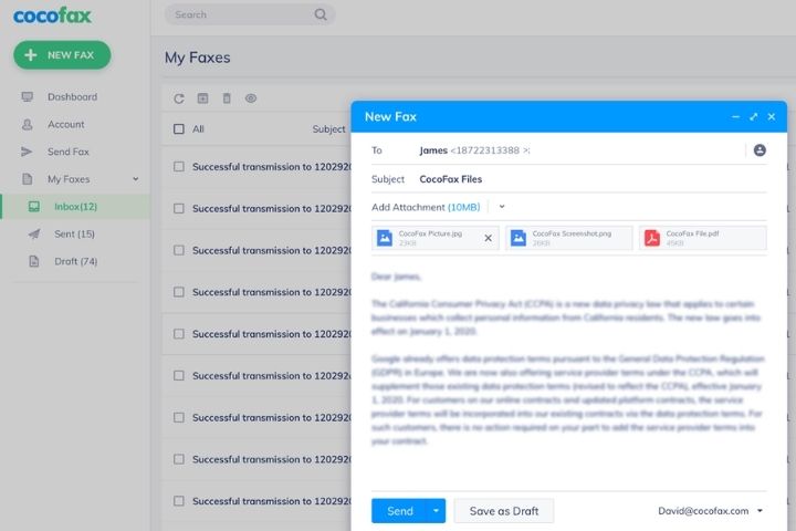 send-fax-online-with-cocofax.