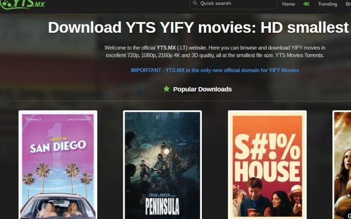 YTS | The Destiny Of YTS Torrents Or YIFY Torrents In 2022