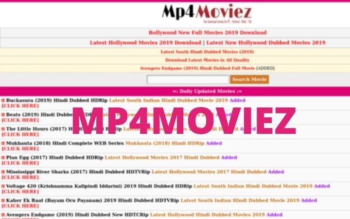 Mp4moviez : Enjoy The Latest FuHD Quality Movies Online For Free