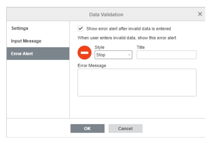 Data Validation