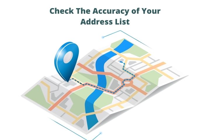 How To Check The Accuracy of Your Address List